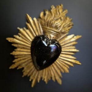Ex-voto 15x17cm - Noir