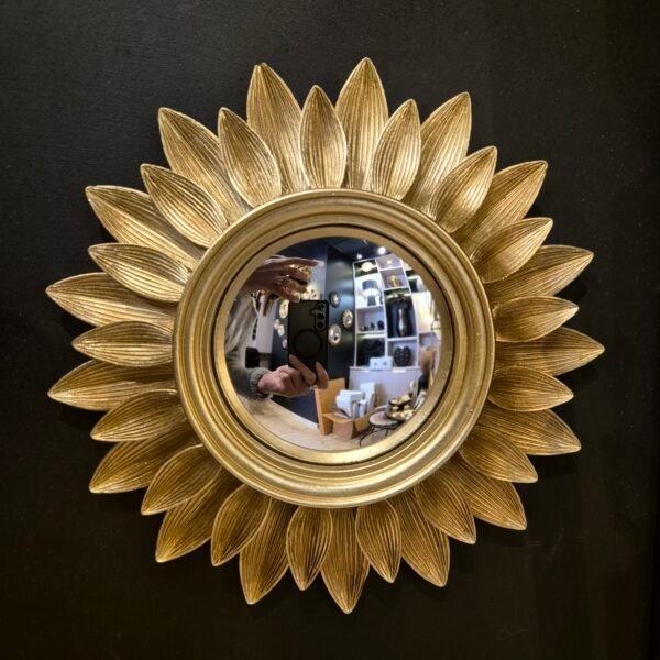 Miroir convexe Lila Pétales – Image 2