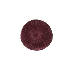 Coussin ROND bleu